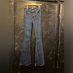 Flared High Rise Jeans
